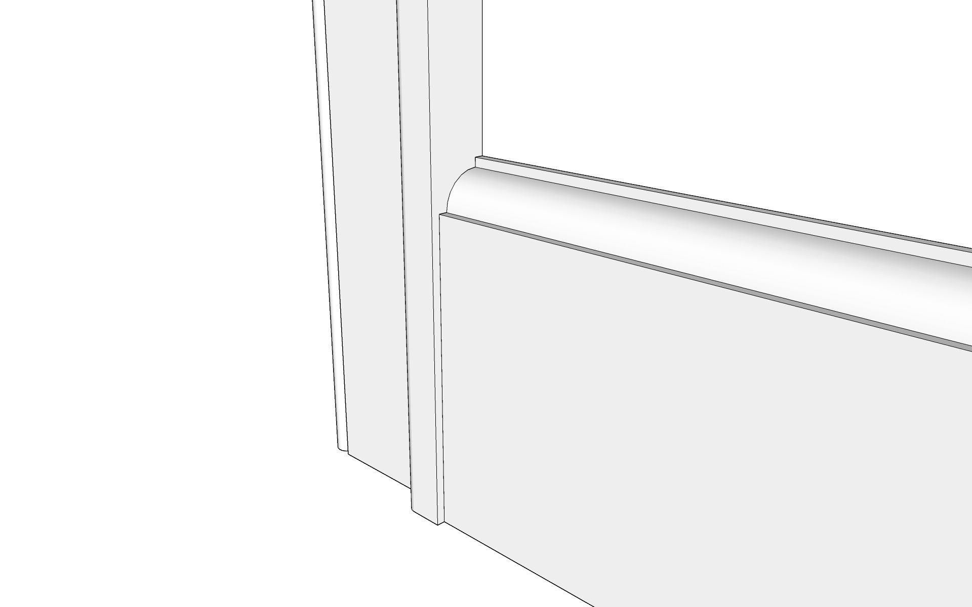 Casing&Baseboard-ISO View 04
